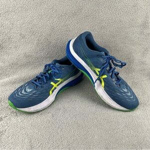 Asics GT 2000 11 Running Shoes Sneakers Mens Size 11.5 Blue Yellow 1011B736